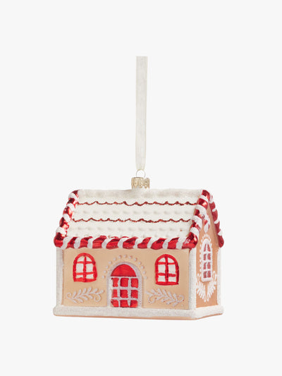 John Lewis Christmas gingerbread house bauble at Collagerie