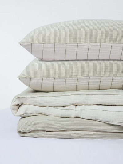John Lewis & Partners Cotton gauze standard pillowcase at Collagerie