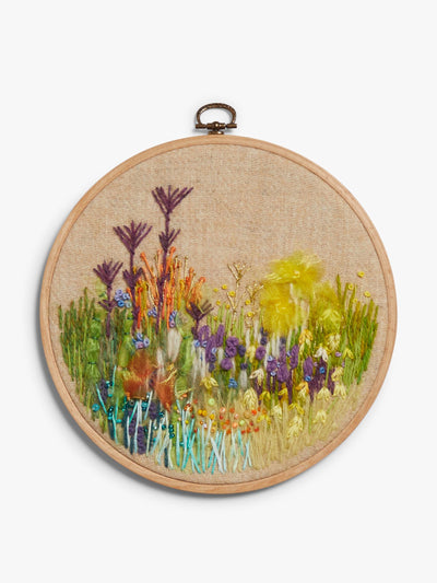 John Lewis & Partners Cowslip Meadow embroidery kit at Collagerie