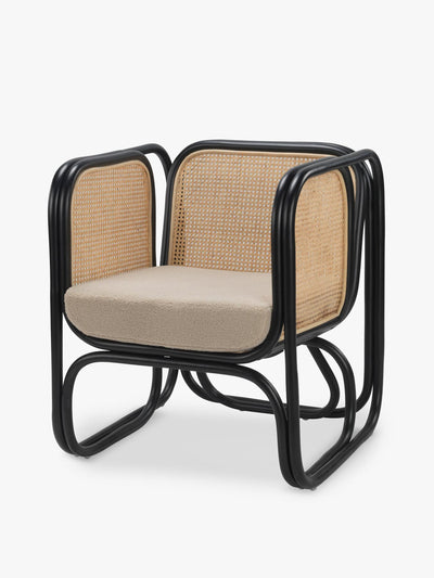 Desser Iconic rattan lounge chair at Collagerie