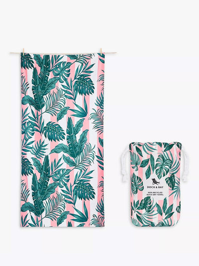 Dock & Bay Quick dry beach towel at Collagerie