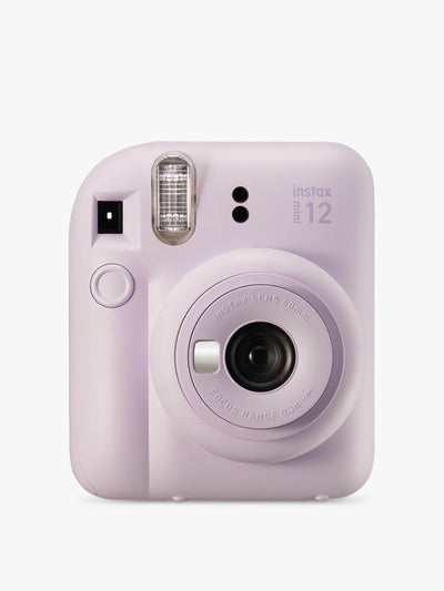Fujifilm Mini 12 instant camera with built-in flash & hand strap at Collagerie