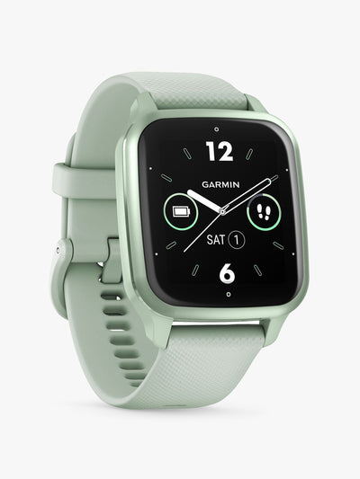 Garmin Cool metallic mint smartwatch at Collagerie