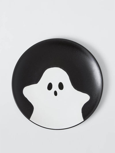 John Lewis & Partners Halloween ghost stoneware dinner plate at Collagerie