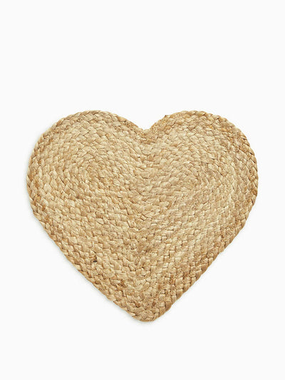 John Lewis Woven heart placemats (set of 2) at Collagerie