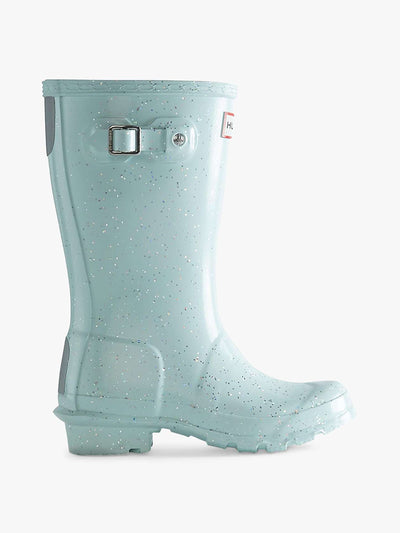 Hunter Glitter waterproof wellington boots at Collagerie