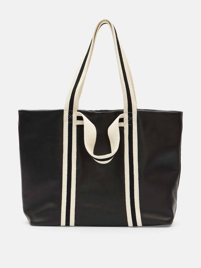 Hush Marlon oversized leather tote bag at Collagerie