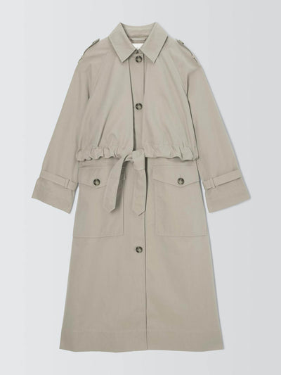 John Lewis X Rejina Pyo Storm flap detail trench coat at Collagerie
