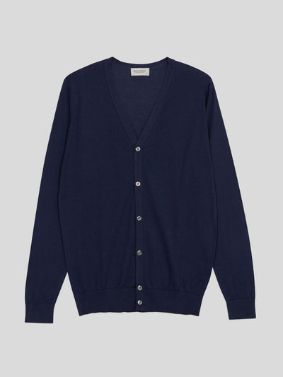 John Smedley Whitchurch fine knit cardigan at Collagerie