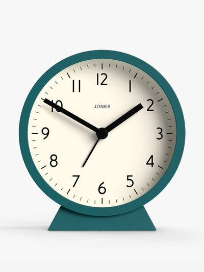Jones Clock Daybreak quartz analogue alarm clock at Collagerie