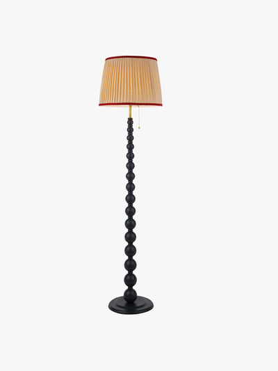 Joules Harewood pleated shade bobbin floor lamp at Collagerie