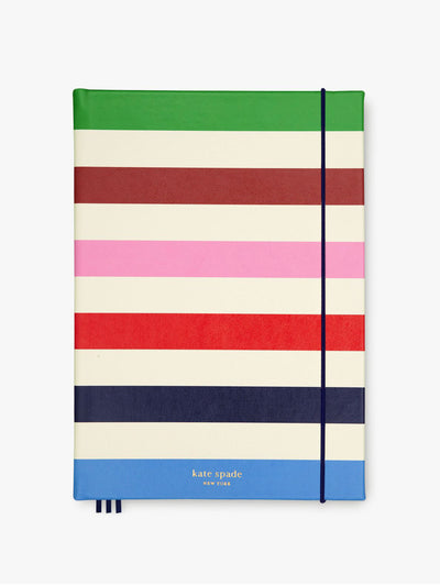 Kate Spade Adventure stripes notebook at Collagerie