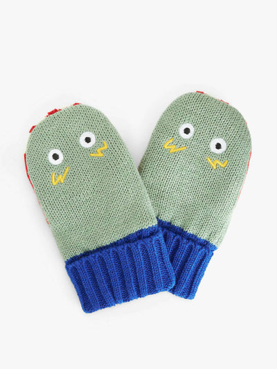 John Lewis & Partners Kids' animal face mittens at Collagerie