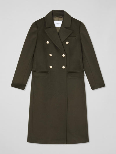 LK Bennett Natalia pure wool coat at Collagerie