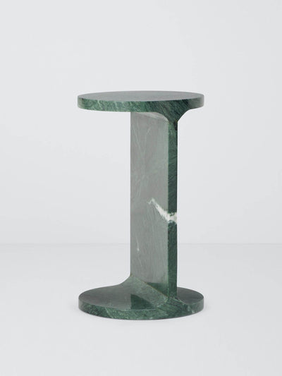 John Lewis & Partners Libby marble side table in green at Collagerie