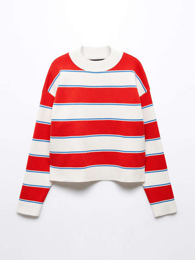 Mango Otto stripe jumper at Collagerie