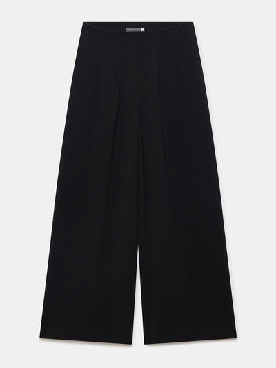 Mint Velvet Black wide leg trousers at Collagerie