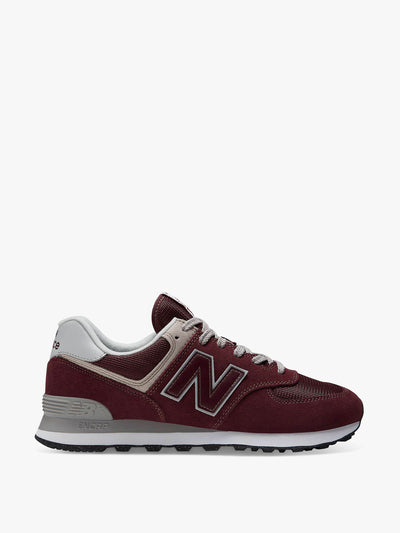 New Balance 574 suede trainers at Collagerie