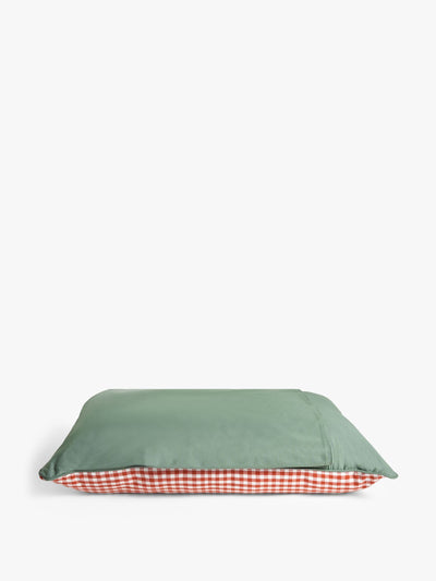 John Lewis & Partners Plain gingham pet bed at Collagerie