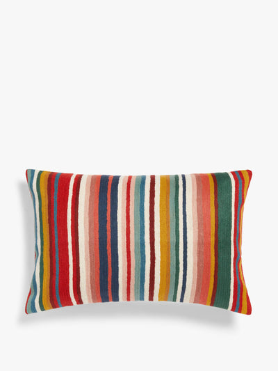 John Lewis & Partners Poncho stripe cushion at Collagerie