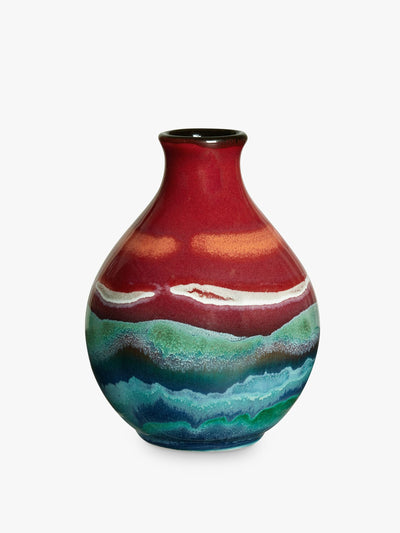 Poole Pottery Horizon earthenware bud vase at Collagerie