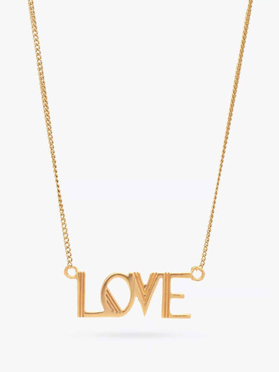 Rachel Jackson London Art Deco Love necklace at Collagerie