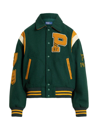 Ralph Lauren Polo Ralph Lauren wool rich letterman jacket at Collagerie