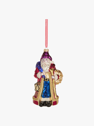 John Lewis Royal Fairytale ornate Santa bauble at Collagerie