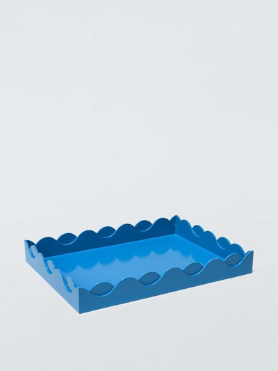 John Lewis & Partners Scalloped bubble lacquer tray at Collagerie
