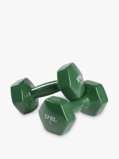 Spri Vinyl dumbbells at Collagerie