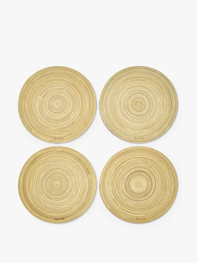 Sur La Table Bamboo round placemats (set of 4) at Collagerie