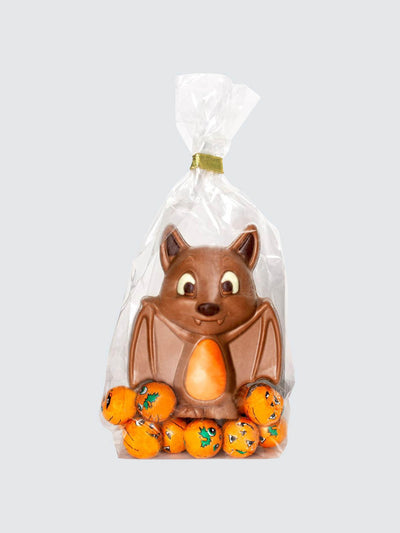 Sweet Me Keep Me Milk choclate hollow bag and foiled pumpkins at Collagerie