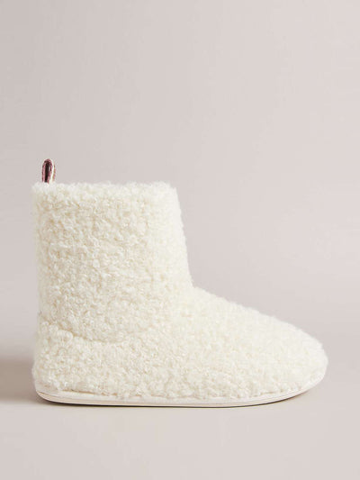 Ted Baker Hamlei borg webbing bootie slippers at Collagerie