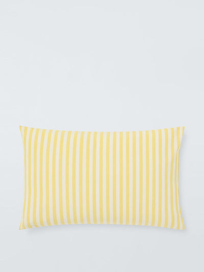 John Lewis & Partners Thin stripe indoor/outdoor cushion at Collagerie
