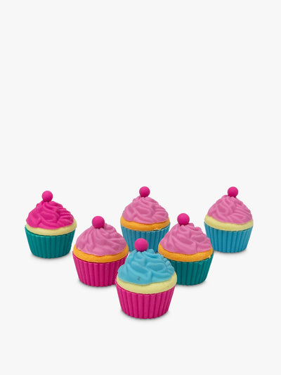 Tinc Cupcake erasers (set of 6) at Collagerie