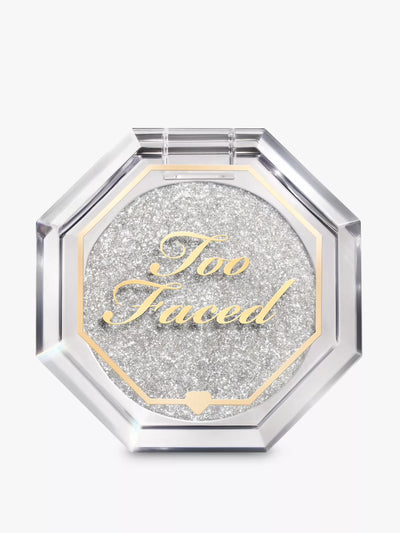 Too Faced Disco Crush eyeshadow + face sparkle in Fairy Dust at Collagerie