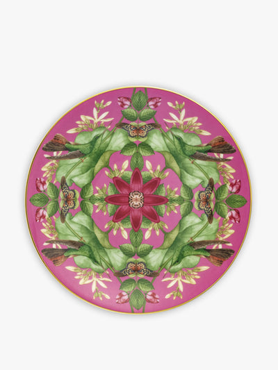 Wedgwood Wonderlust Pink Lotus bone china side plate at Collagerie