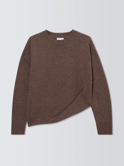 John Lewis & Partners Wool drape jumper at Collagerie