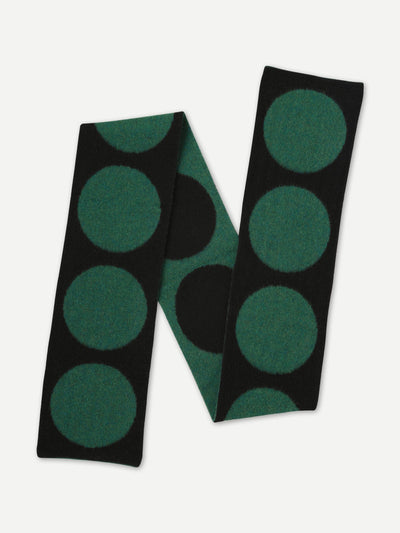 Jo Gordon Brushed spot scarf at Collagerie