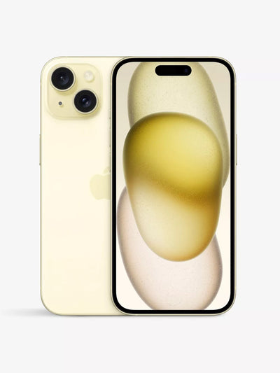 Apple iPhone 15 in yellow at Collagerie