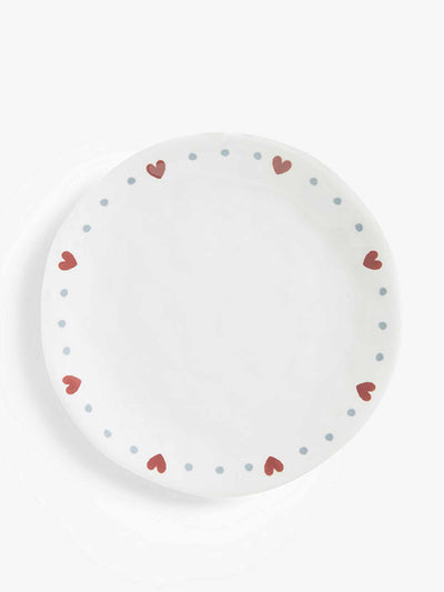 John Lewis & Partners Flora heart plate at Collagerie