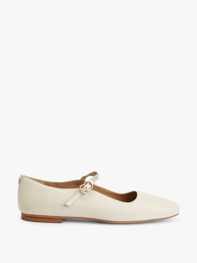 John Lewis & Partners Harrietta Mary Jane leather pumps at Collagerie