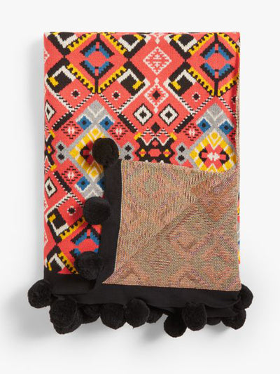 John Lewis X Matthew Williamson Cabana knitted throw at Collagerie