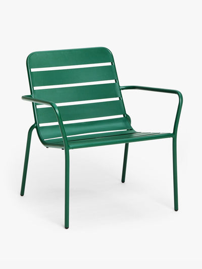 John Lewis & Partners Metal garden lounge chair at Collagerie