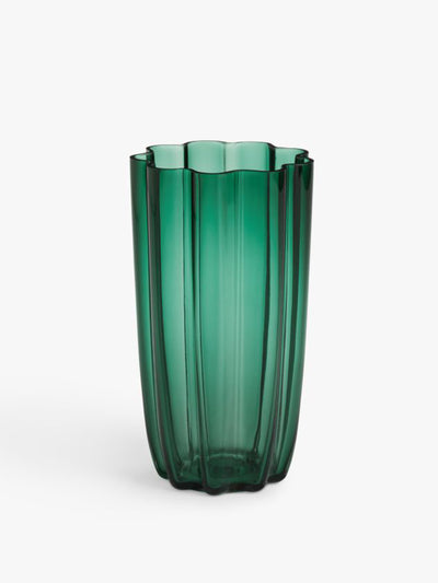 John Lewis & Partners Ripple glass vase at Collagerie