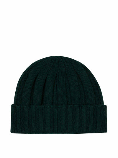 John Smedley Cashmere and merino wool beanie at Collagerie