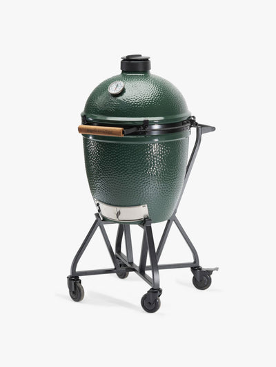 Big Green Egg Large Egg BBQ with IntEGGrated Nest Bundle & ConvEGGtor at Collagerie