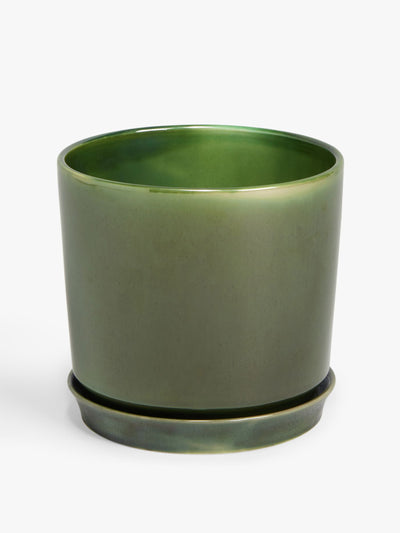 John Lewis & Partners Contemporary glazed stoneware planter at Collagerie