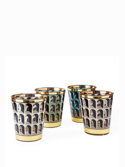 Jonathan Adler Arcade glasswear (set of 4) at Collagerie