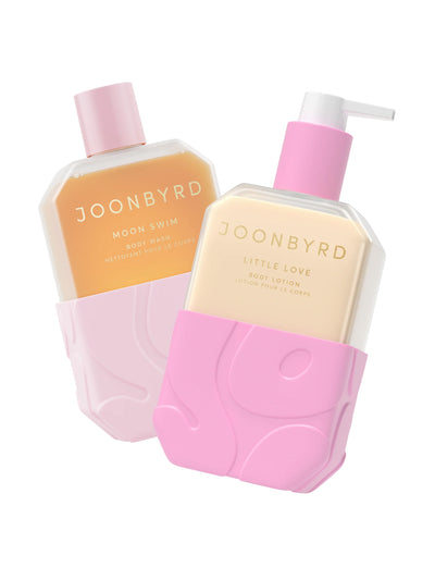 Joonbyrd Moon Swim + Little Love duo body wash and lotion at Collagerie